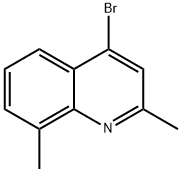 4-BROMO-2,8-DIMETHYLQUINOLINE Struktur