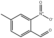 4-甲基-2-硝基苯甲醛 结构式