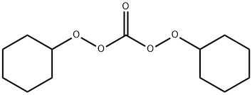 DICYCLOHEXYL DIPEROXYCARBONATE, 2036-92-2, 结构式
