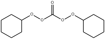 DICYCLOHEXYL DIPEROXYCARBONATE 结构式