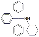 N-(Cyclohexyl)-α,α-diphenylbenzenemethanamine Structure