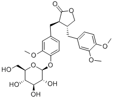 牛蒡苷,20362-31-6,结构式