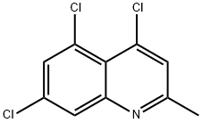 2-METHYL-4,5,7-TRICHLOROQUINOLINE,203626-80-6,结构式
