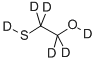 2‐メルカプトエタノール‐D6 化学構造式