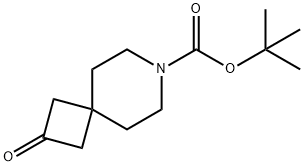 tert-butyl 2-oxo-7-azaspiro[3.5]nonane-7-carboxylate Struktur
