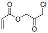 2-Propenoic  acid,  3-chloro-2-oxopropyl  ester Structure