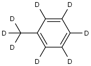 氘代甲苯,2037-26-5,结构式