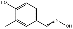 Benzaldehyde, 4-hydroxy-3-methyl-, oxime (9CI) Struktur