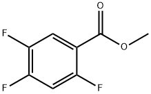 2,4,5-三氟苯甲酸甲酯, 20372-66-1, 结构式