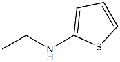 2-Ethylaminothiophene 化学構造式