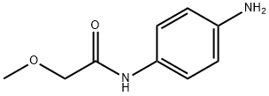 N-(4-aminophenyl)-2-methoxyacetamide Struktur