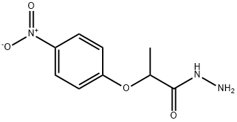 2-(4-NITROPHENOXY)PROPANOHYDRAZIDE Structure
