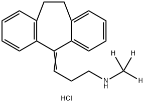 NORTRIPTYLINE-D3 HYDROCHLORIDE Structure