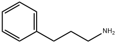 3-フェニルプロピルアミン 化学構造式
