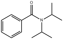 N,N-ジイソプロピルベンズアミド 化学構造式