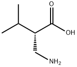 (S)-2-(aMinoMethyl)-3-Methylbutanoic acid Struktur