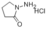 1-氨基吡咯烷-2-酮盐酸盐 结构式