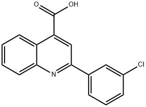 2-(3-CHLOROPHENYL)-4-QUINOLINECARBOXYLIC ACID price.