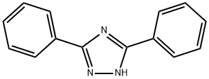 3,5-二苯基-1-H-1,2,4-三氮唑 结构式