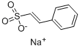 BETA-STYRENESULFONIC ACID SODIUM SALT Structure