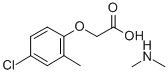 2-甲-4-氯胺盐 结构式