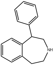 1-PHENYL-2,3,4,5-TETRAHYDRO-1H-BENZAZEPINE Structure