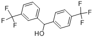 3,4'-BIS(TRIFLUOROMETHYL)BENZHYDROL Structure