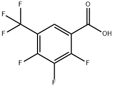 2,3,4-TRIFLUOR-5-TRIFLUORMETHYL-BENZOESAURE Structure