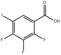 5-Iodo-2,3,4-trifluorobenzoicacid Structure