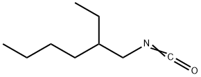 2-ETHYLHEXYL ISOCYANATE  98 Structure