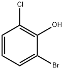 2-溴-6-氯苯酚,2040-88-2,结构式