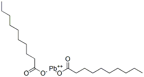 decanoic acid, lead salt Struktur