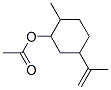 乙酸-2-甲基-5-(1-甲基乙烯基)环己酯 结构式