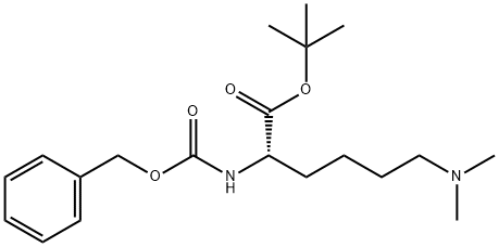 N6,N6-DiMethyl-N2-[(benzyloxy)carbonyl]-L-lysine tert-Butyl Ester,204074-50-0,结构式