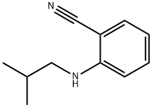 2-(异丁基氨基)苯甲腈,204078-86-4,结构式