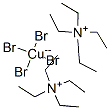 bis(tetraethylammonium) tetrabromocuprate(II) Struktur
