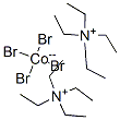 bis(tetraethylammonium) tetrabromocobaltate(II) Structure