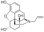 6α-ナロキソール 化学構造式