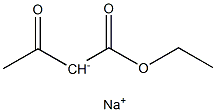 乙基乙酰乙酸钠, 20412-62-8, 结构式