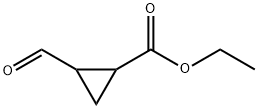 ETHYL 2-FORMYL-1-CYCLOPROPANECARBOXYLATE Struktur