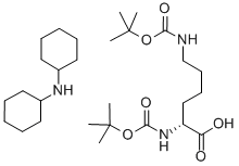 BOC-D-LYS(BOC)-OH, 204190-67-0, 结构式