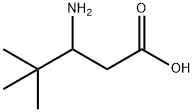 3-氨基-4,4-二甲基-戊酸,204191-43-5,结构式