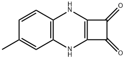 3,8-ジヒドロ-5-メチルシクロブタ[b]キノキサリン-1,2-ジオン 化学構造式