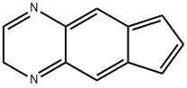 2H-Cyclopenta[g]quinoxaline 结构式