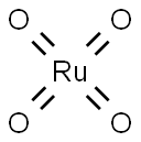 Ruthenium tetroxide Struktur