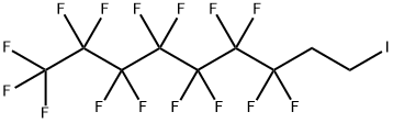 1,1,1,2,2,3,3,4,4,5,5,6,6,7,7-ペンタデカフルオロ-9-ヨードノナン 化学構造式