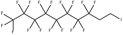 1,1,1,2,2,3,3,4,4,5,5,6,6,7,7,8,8-十七氟-10-碘庚烷,2043-53-0,结构式