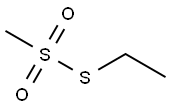 メタンチオスルホン酸エチル 化学構造式
