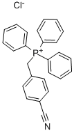(4-CYANOBENZYL)TRIPHENYLPHOSPHONIUM CHLORIDE Struktur