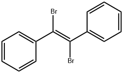 (E)-1,2-Dibromo-1,2-diphenylethene Structure